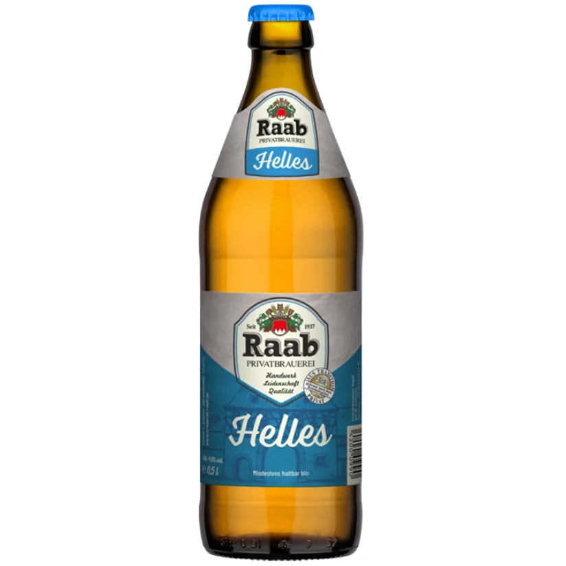 [ART0004228] Raab Helles Flasche 0,5l (Mehrweg)